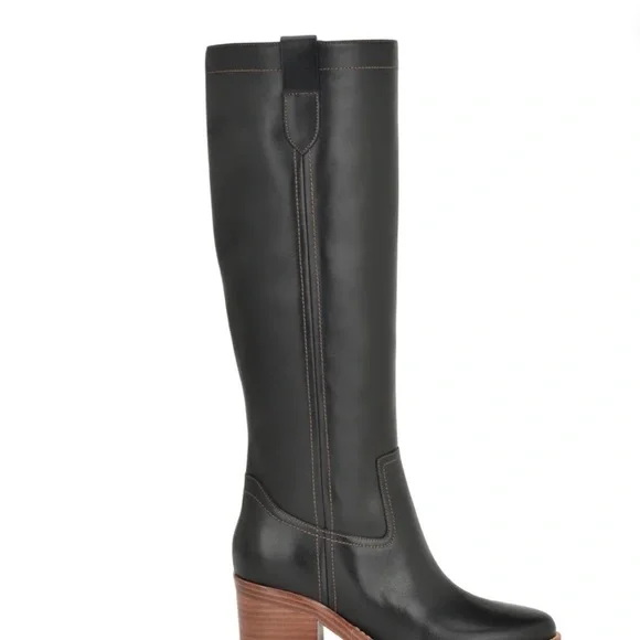 New Nine West
Women's Hecee Block Heel Round Toe Knee High Boots 8 1/2 - Picture 2 of 6